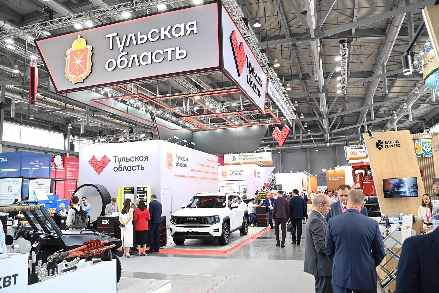 Делегация Тульской области принимает участие в ИННОПРОМ-2026 